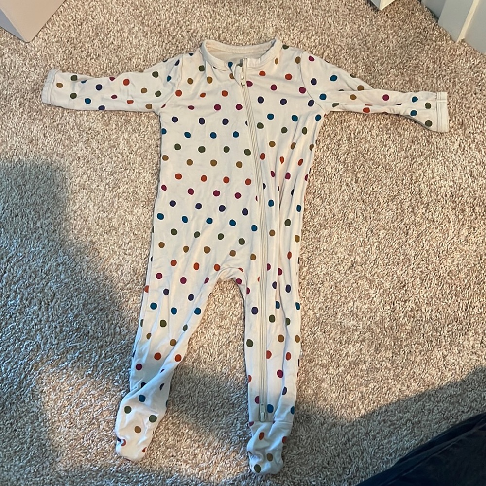 Footed Kyte baby romper